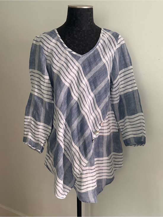 Habitat Tops - Habitat Clothes to Live In linen pullover tunic